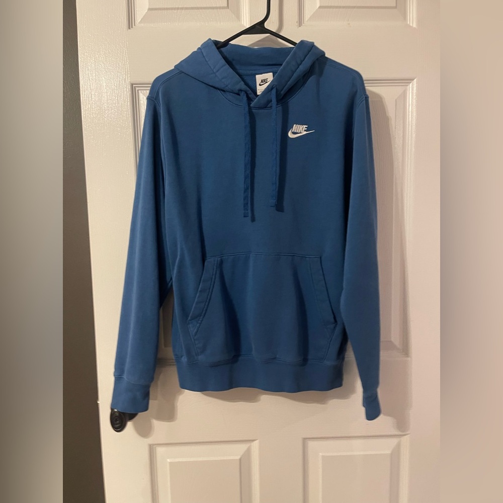 Nike Men's Blue Pullover Hoodie